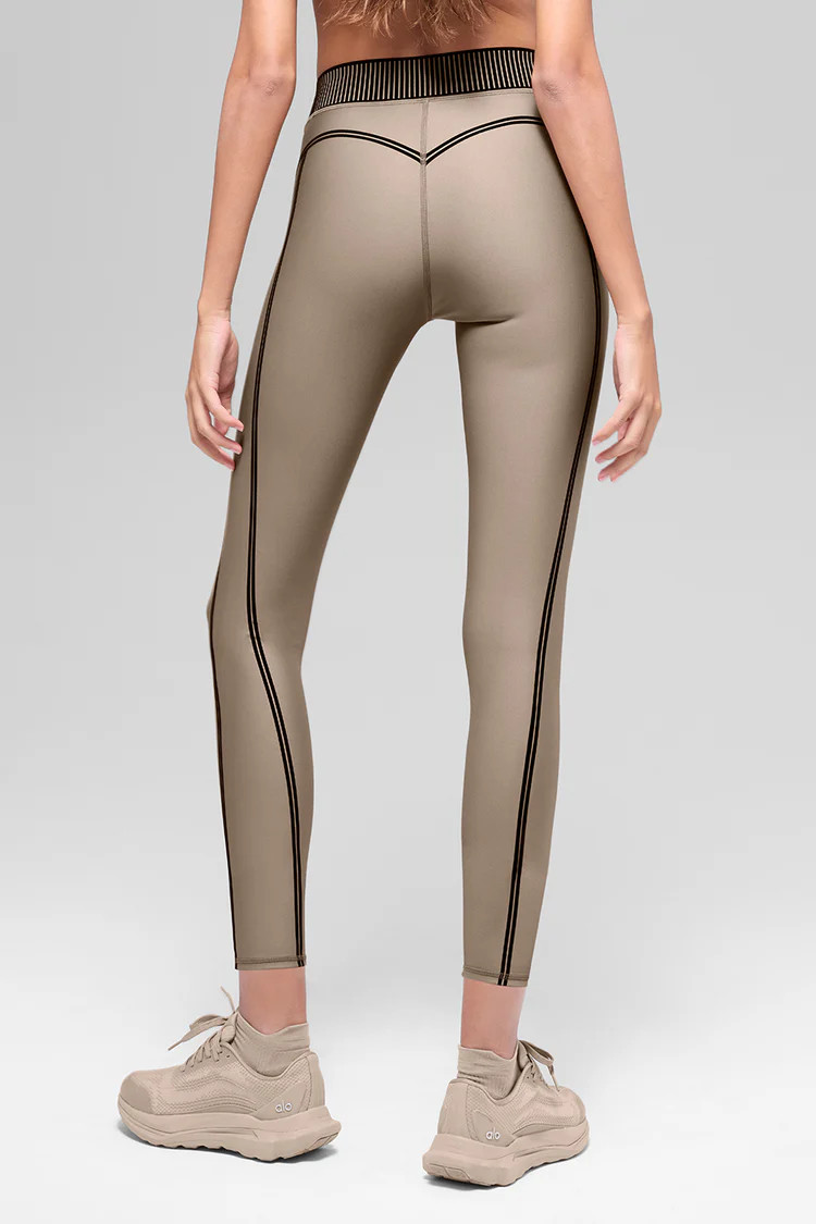 Airlift High-Waist 7/8 Line Up Legging | Alo Yoga (US)