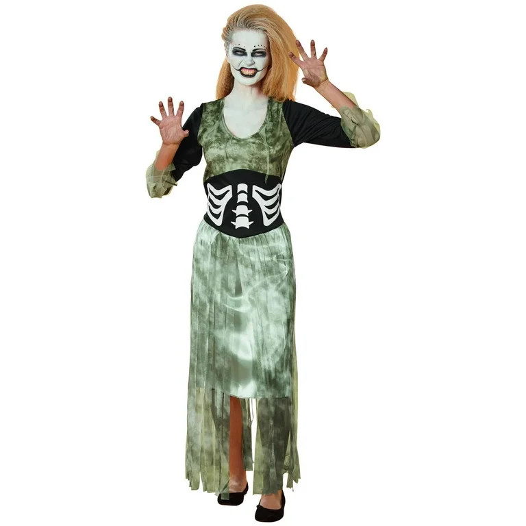 Northlight Zombie Bride Adult Women's Dress Halloween Costume - Small - Walmart.com | Walmart (US)