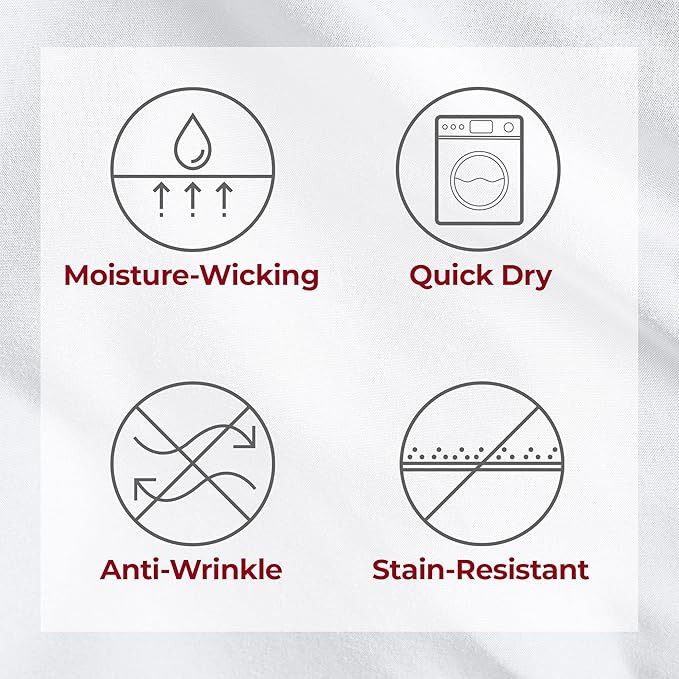 Mellanni Queen Sheets Set - 4 PC Iconic Collection Bedding Sheets & Pillowcases - Hotel Luxury, E... | Amazon (US)