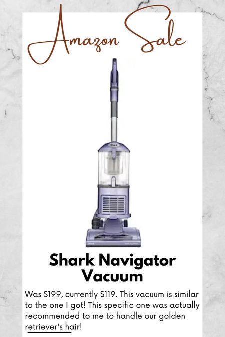 Shark navigator vacuum on sale with prime day!

#LTKhome #LTKsalealert #LTKunder100