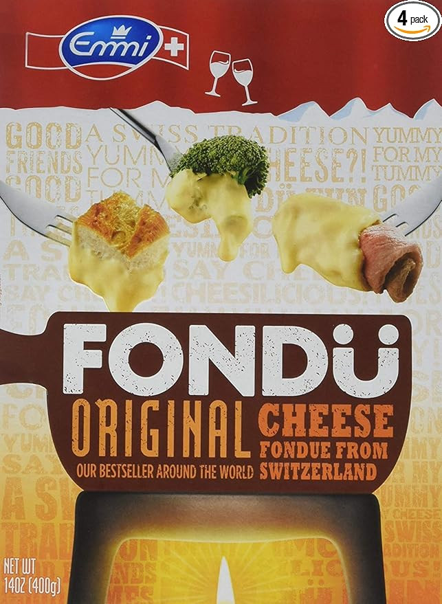 Fondue Cheese - Fondue Suisse Original (Pack of 4) | Amazon (US)
