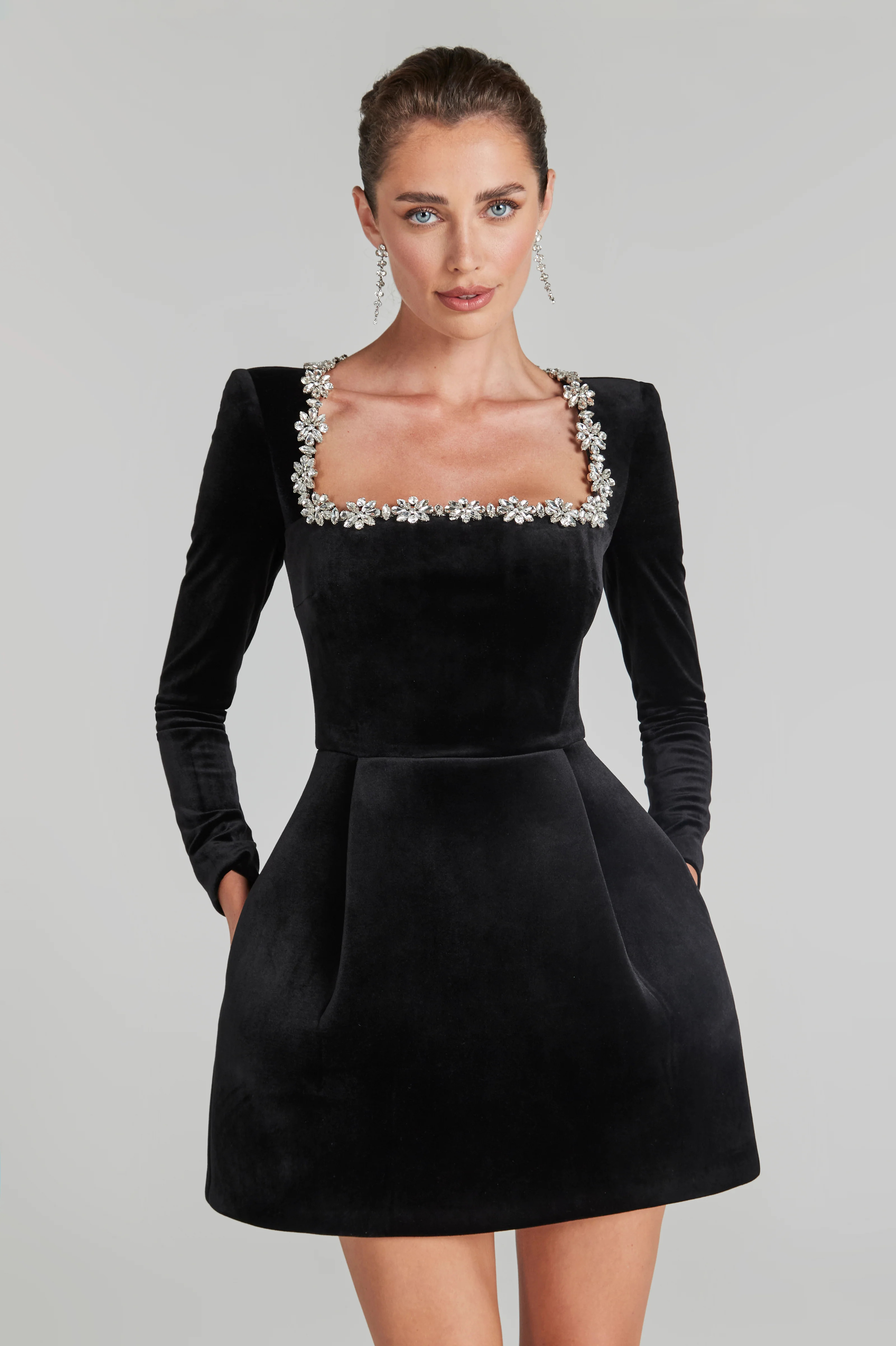 Kimberly Black Dress | Nadine Merabi