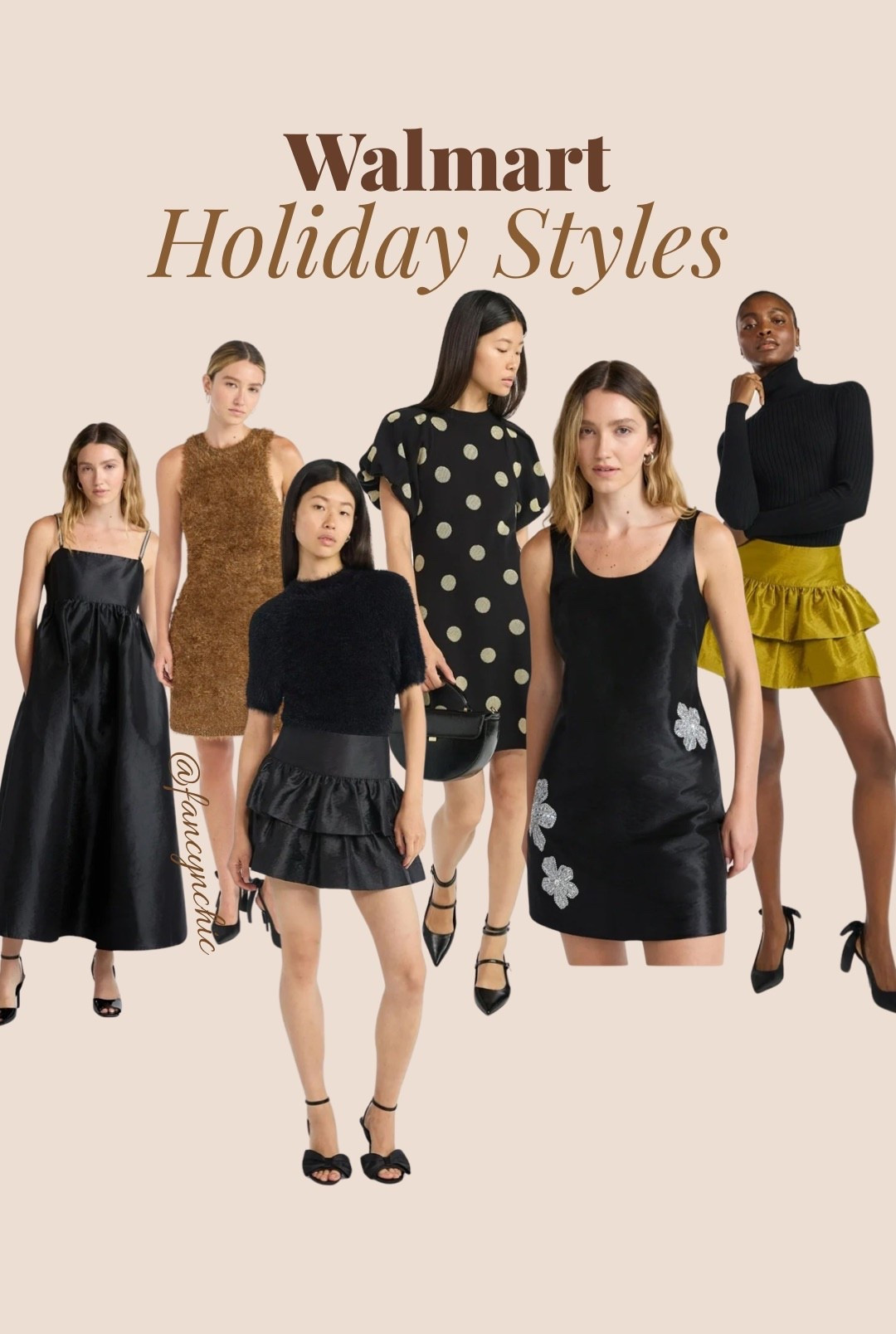 Holiday outfits to wear this season. #walmartfashion #holidayoutfits #womenfshion 

#LTKFindsUnder100 #LTKSeasonal #LTKHoliday