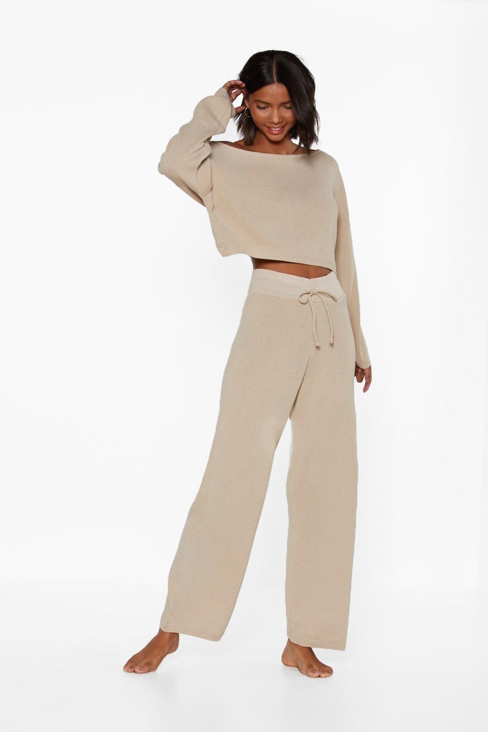 Slow Down Sweater and Joggers Lounge Set | NastyGal (US & CA)