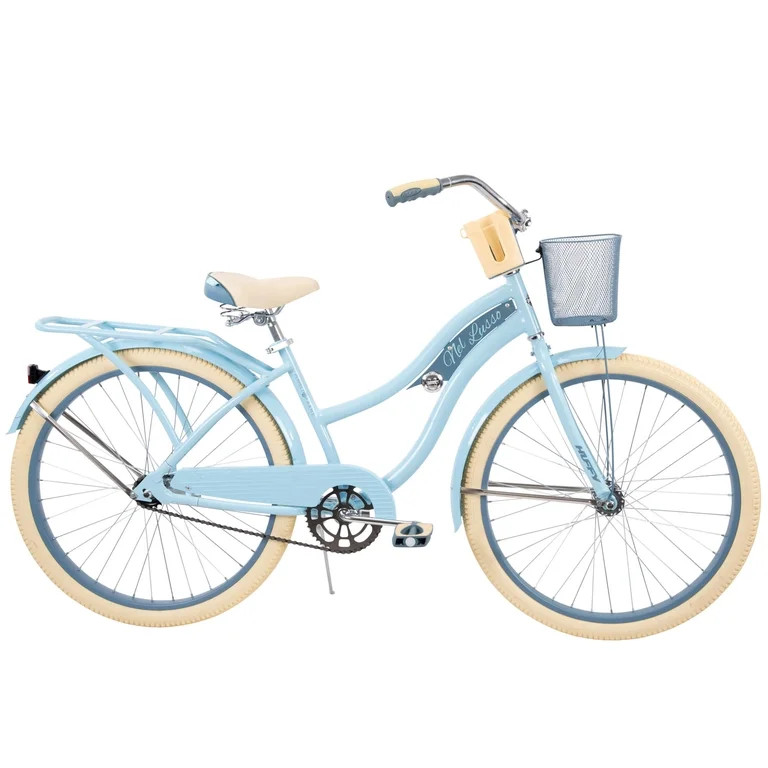 Huffy 26" Nel Lusso Cruiser Bike, Fits Riders 60"+, Light Blue, Adult, Women's | Walmart (US)