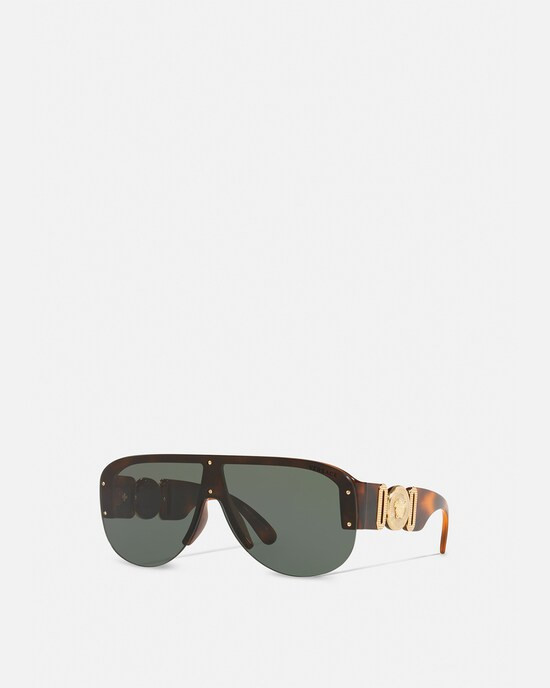Medusa Biggie Shield Sunglasses | Versace (US)
