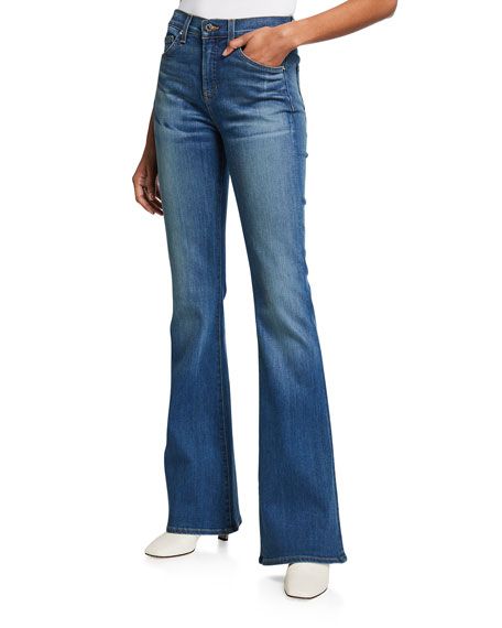 Veronica Beard Jeans Gemma Mid-Rise Jeans | Neiman Marcus