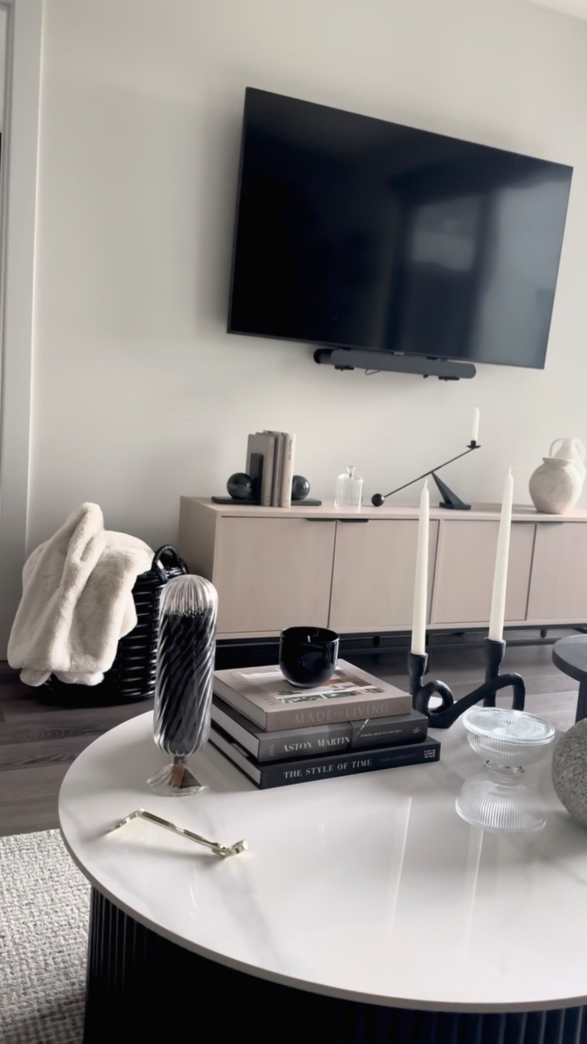 Found the cutest decor pieces for my living room 🤍 This color scheme is everything, and I truly never want to leave my apartment 🥹✨

#LTKHome