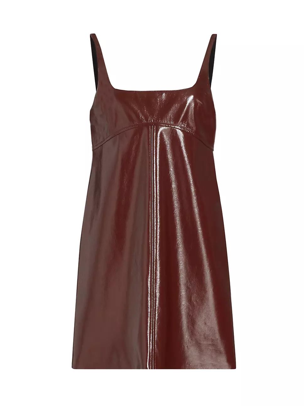 Krisa Faux Patent Leather Minidress | Saks Fifth Avenue