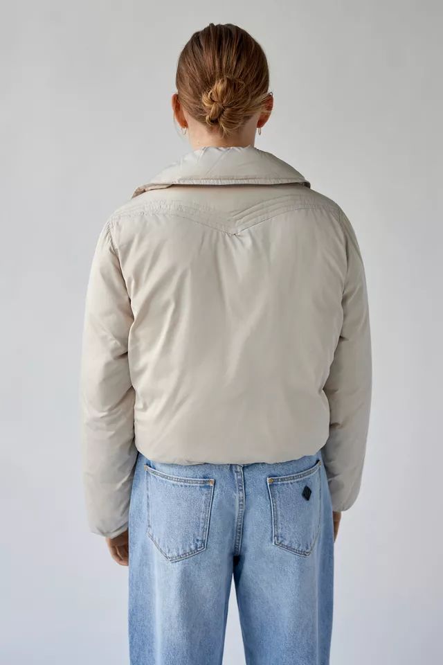 UO Cropped Puffer Jacket | Urban Outfitters (US and RoW)