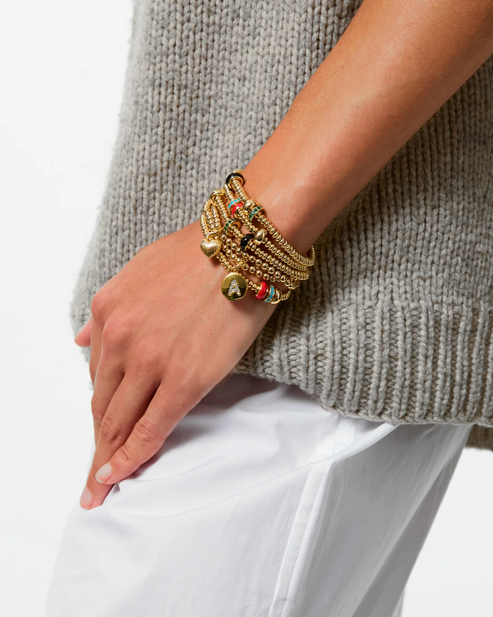 The Super Slider Bracelet Stack | Roxanne Assoulin