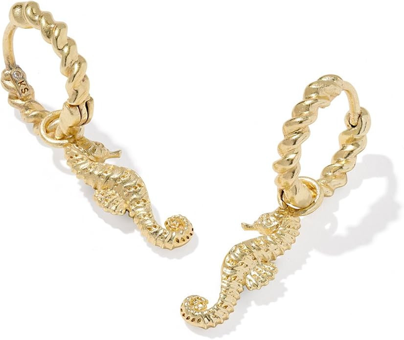 Women's Seahorse Huggie Earrings | Amazon (US)