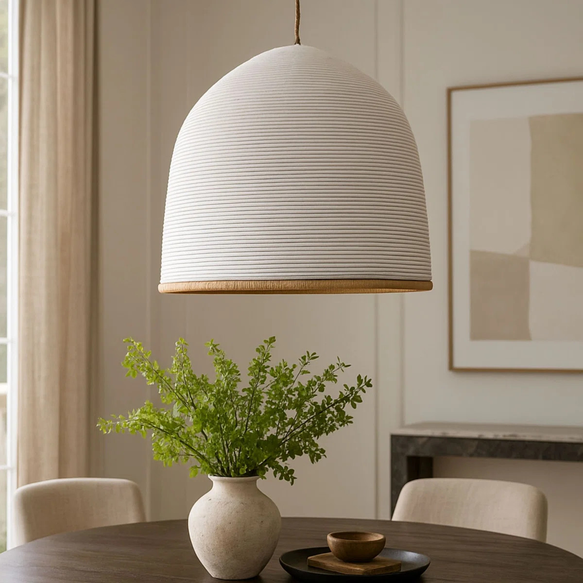 3 - Light Natural Unique/Statement Pendant | Wayfair North America