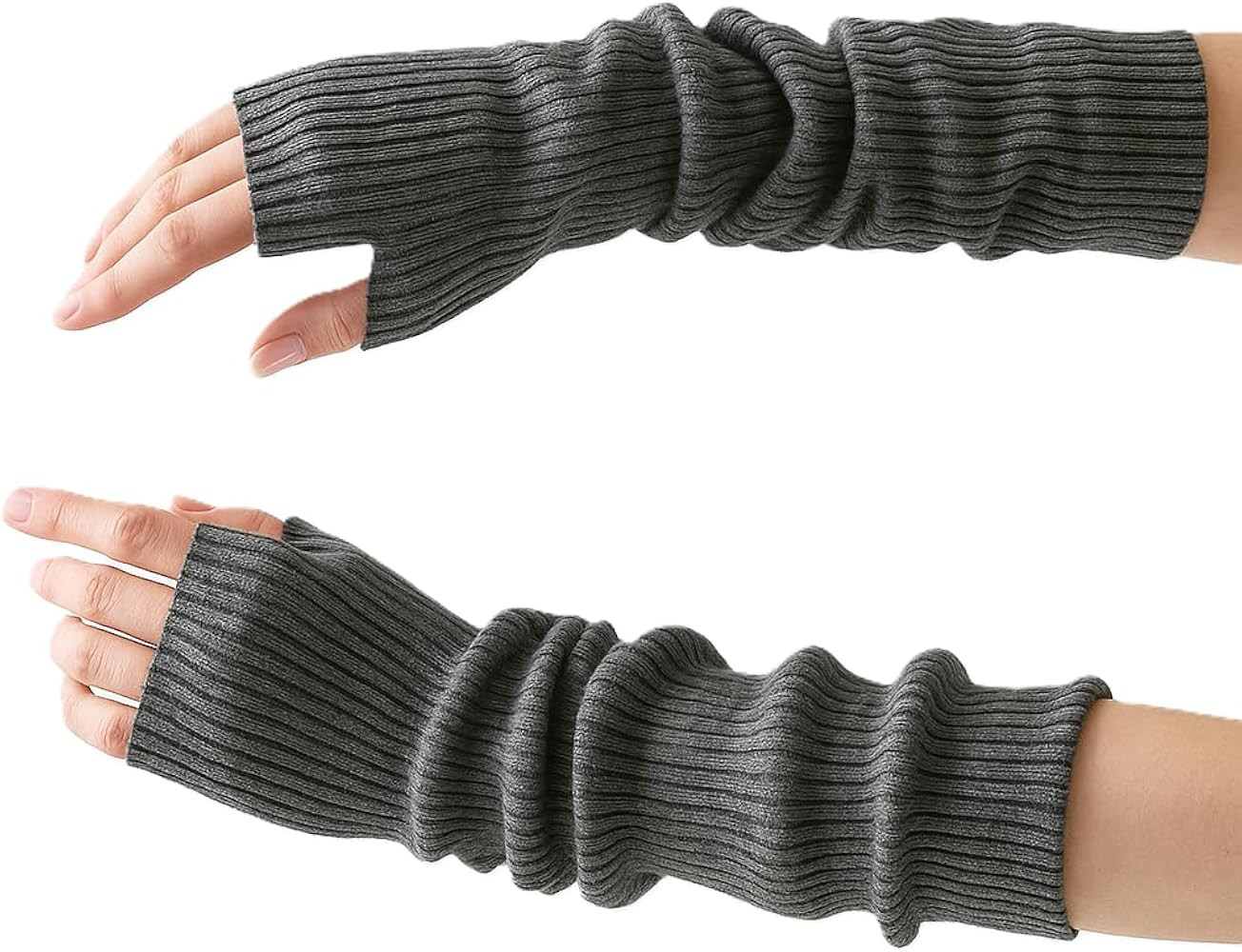 Causa Forcia Thick Cozy Knitted Arm Warmers for Women Made in Turkey | Amazon (US)