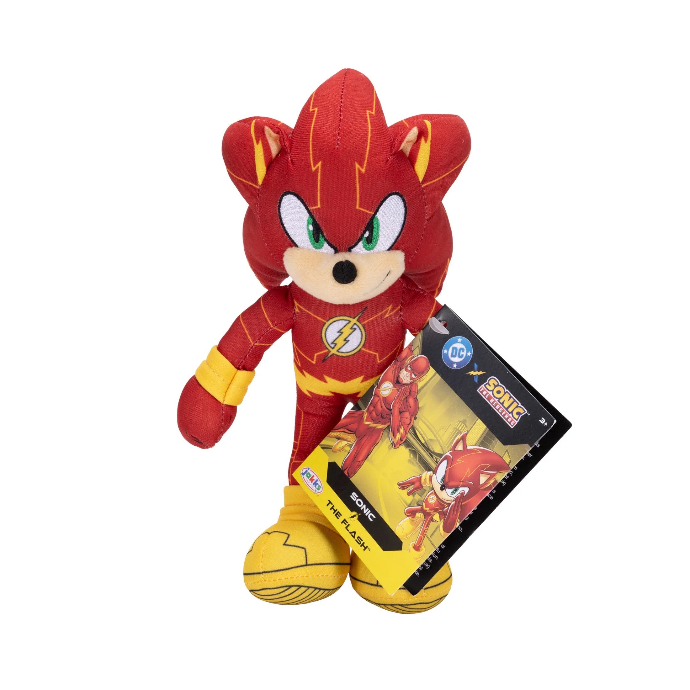 Sonic X DC Sonic As The Flash 9 Inch Plush Figure | Walmart (US)