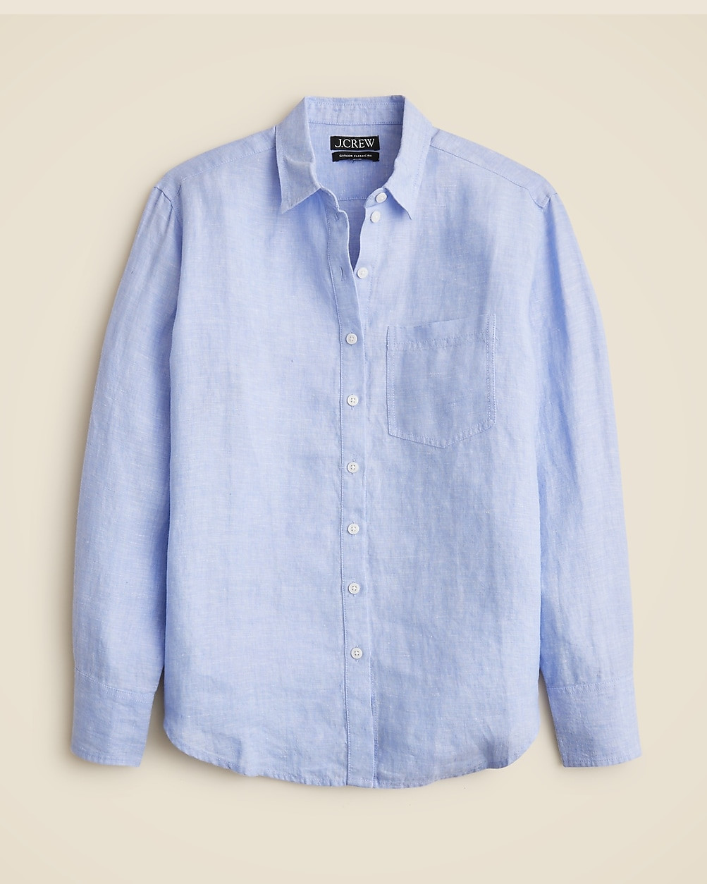 Garçon classic shirt in Baird McNutt Irish linen | J. Crew US