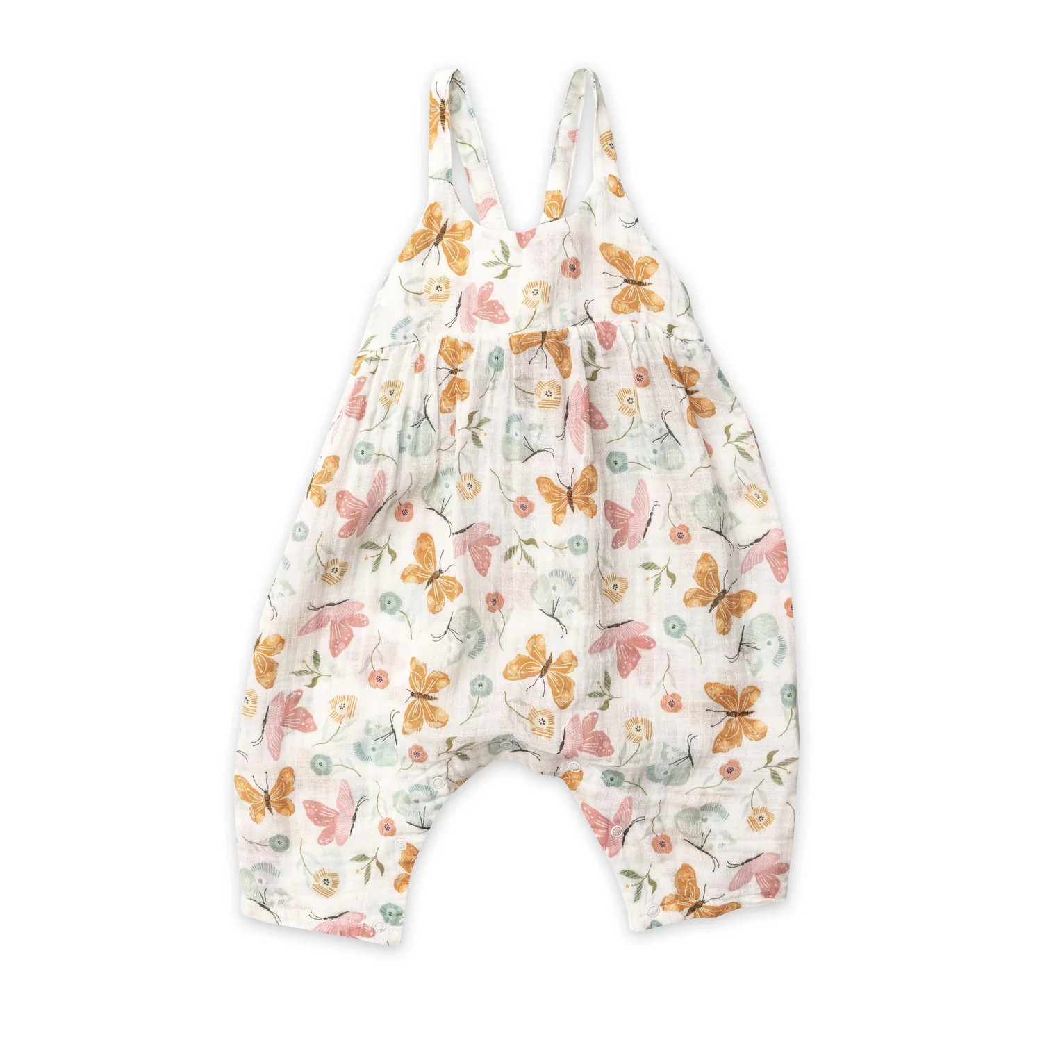 Tie Back Romper, Pretty Butterflies | SpearmintLOVE