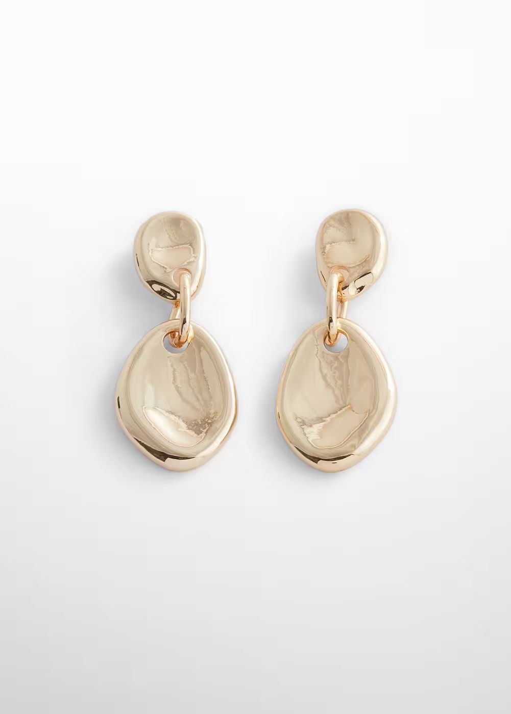Metal pendant earrings | MANGO (UK)