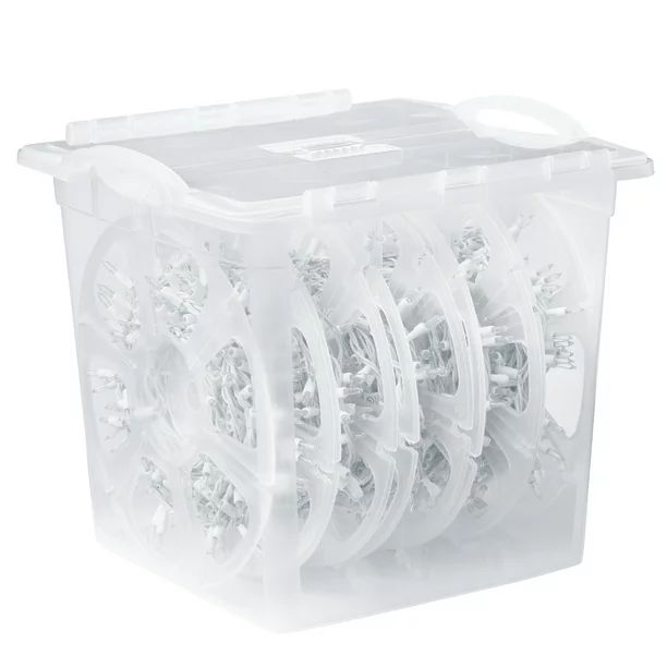 The Home Edit Light Organizer with Hinged Lid, Clear - Walmart.com | Walmart (US)