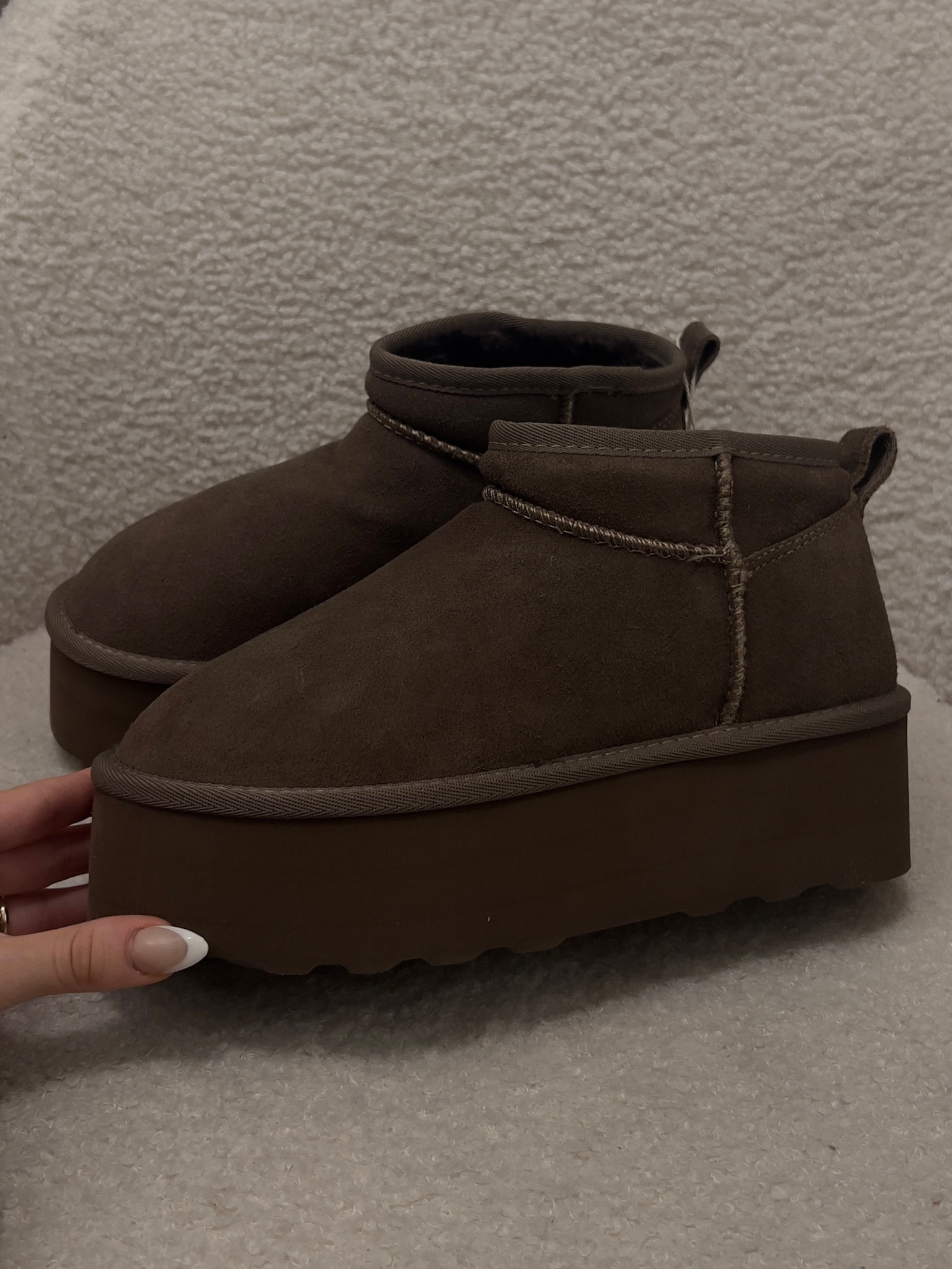 The best platform boots! So cozy & water resistant ☁️☁️ #FoundItOnAmazon

#LTKshoecrush #LTKstyletip #LTKunder100