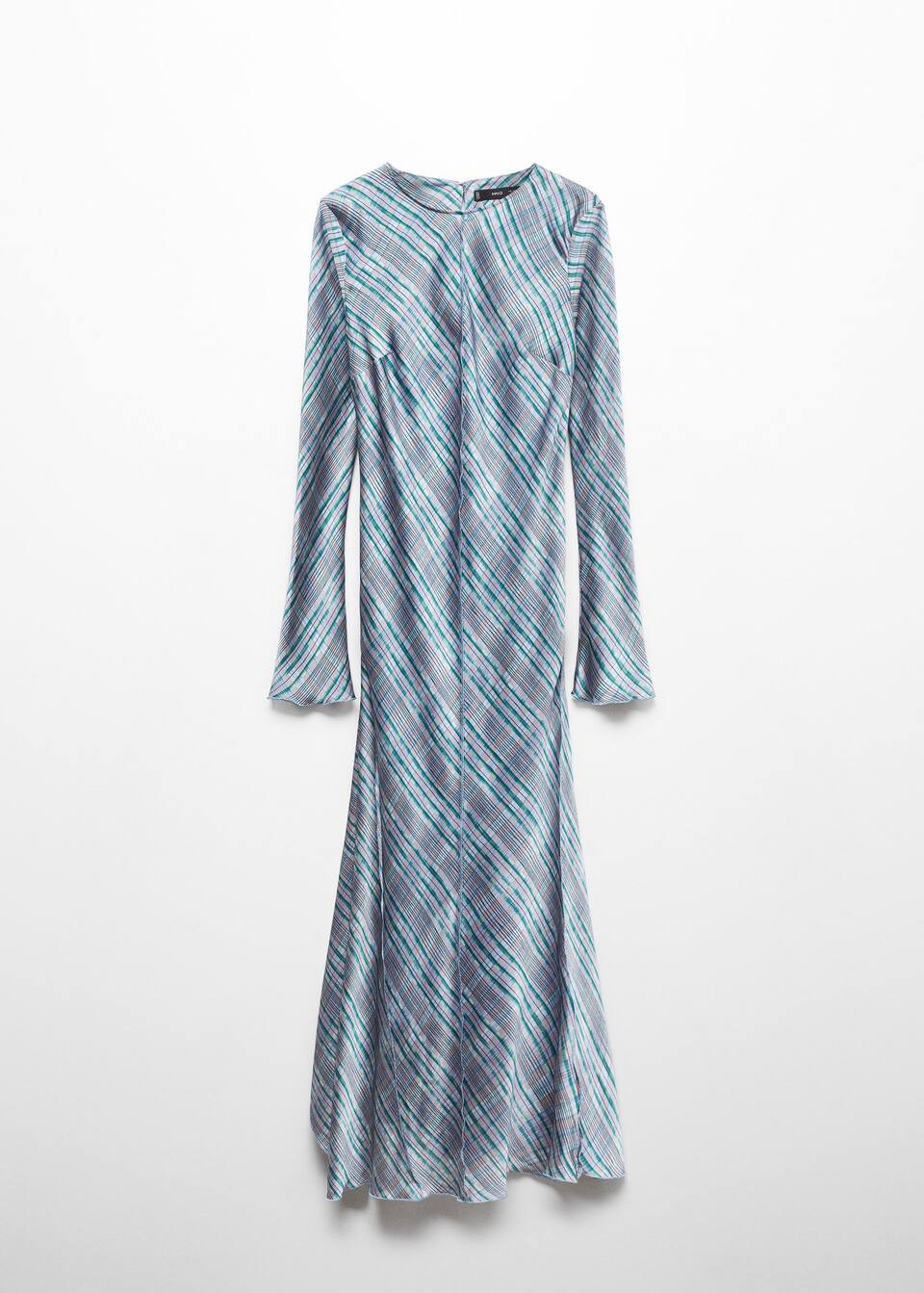 Seam printed dress -  Women | Mango USA | MANGO (US)