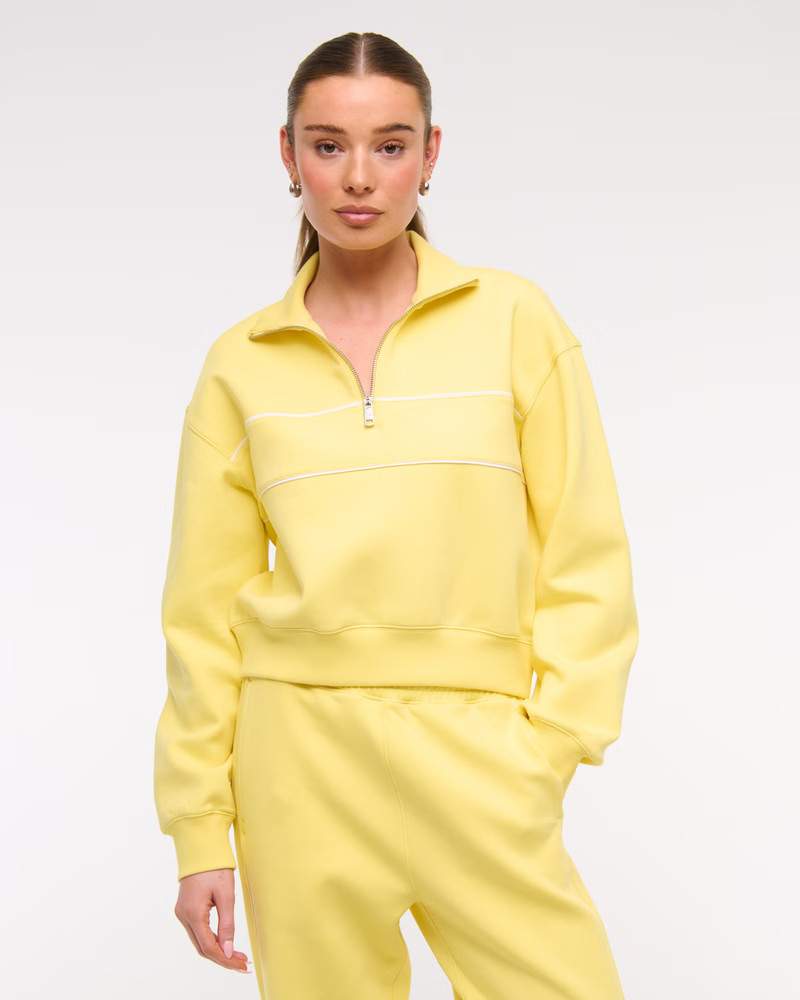 Women's YPB neoKNIT MAX Half-Zip | Women's Clearance | Abercrombie.com | Abercrombie & Fitch (US)