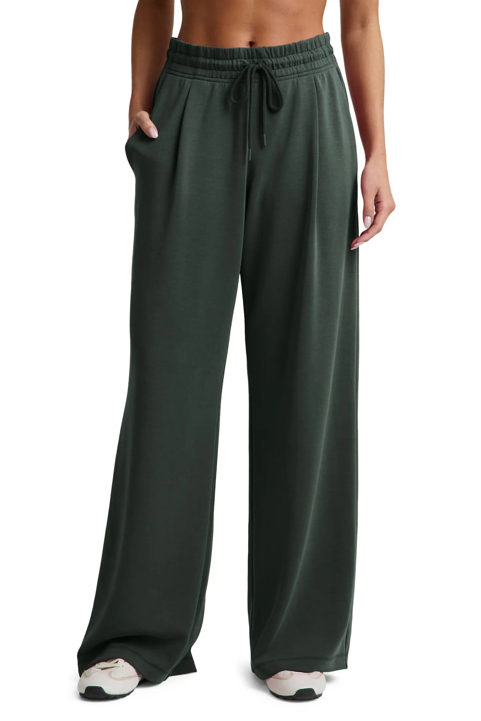 Beyond Yoga Sandwash Wide Leg Pants (Women) | Nordstrom | Nordstrom