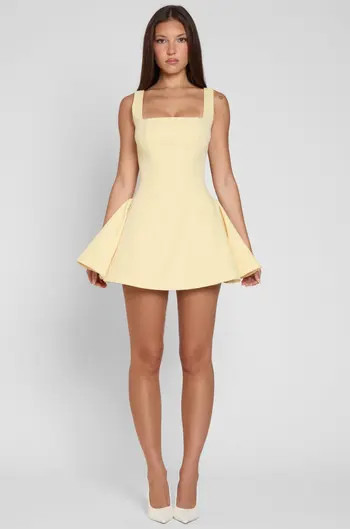 Ysabelle Babydoll Corset Mini Dress | Nordstrom