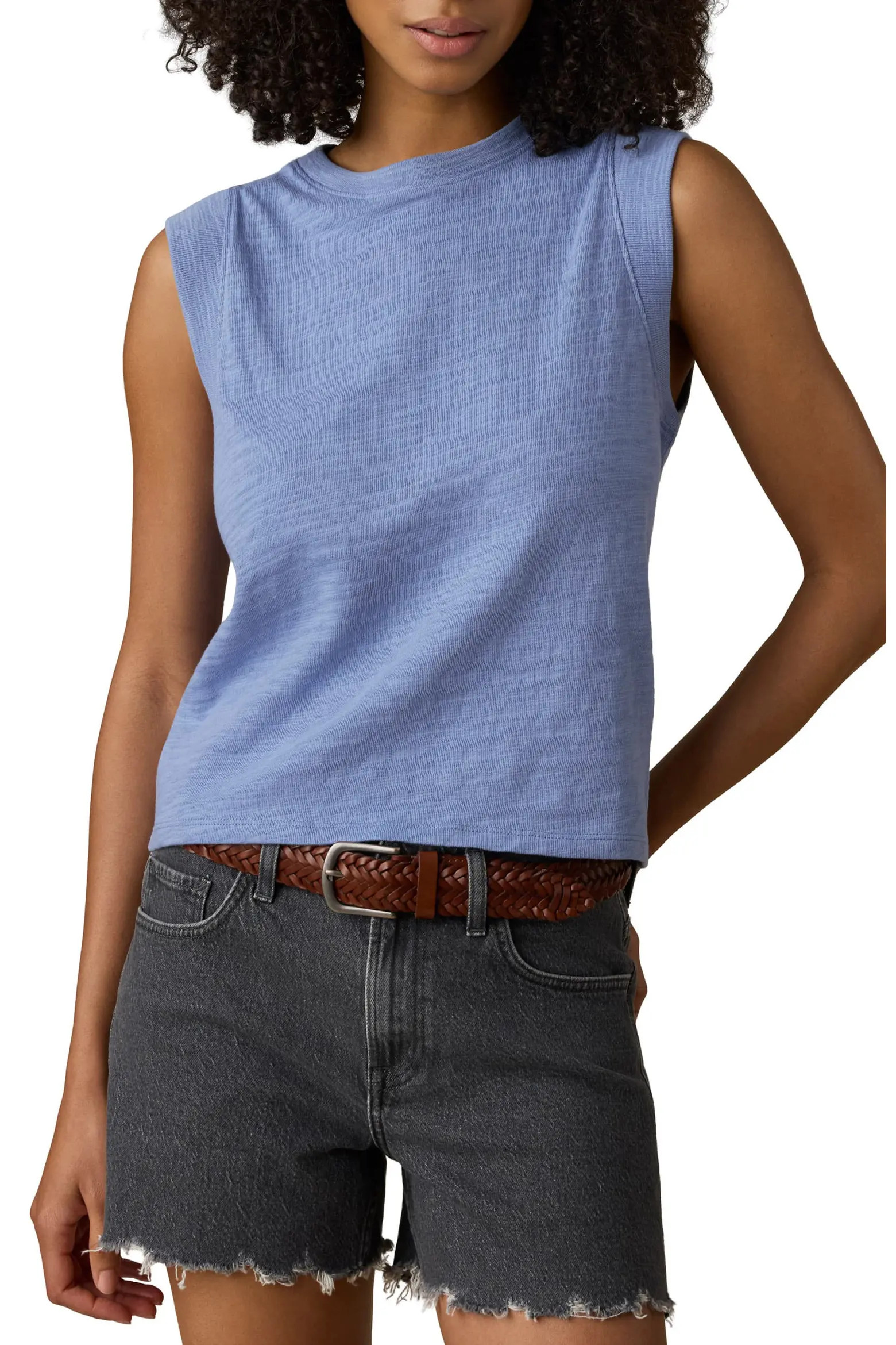 Sunwashed Slub Muscle Tank (Women) | Nordstrom | Nordstrom