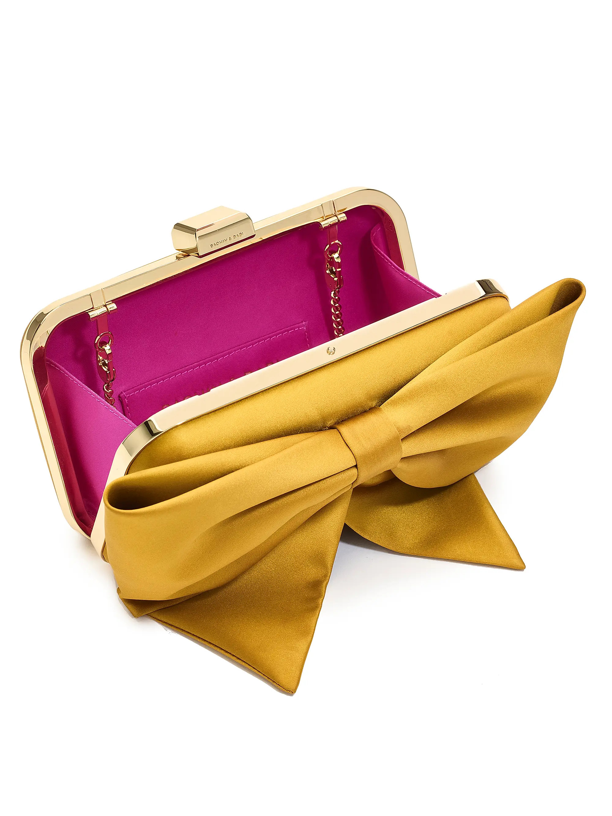 Cupids Satin Bow Clutch | Saks Fifth Avenue