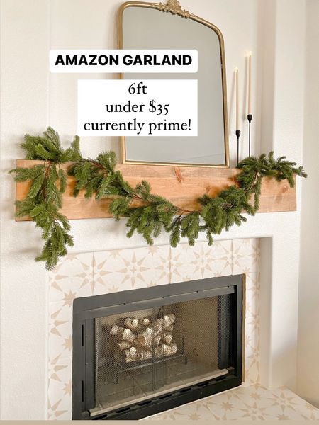 Christmas garland. Amazon home. Christmas decor. 

#LTKHoliday #LTKhome #LTKCyberweek