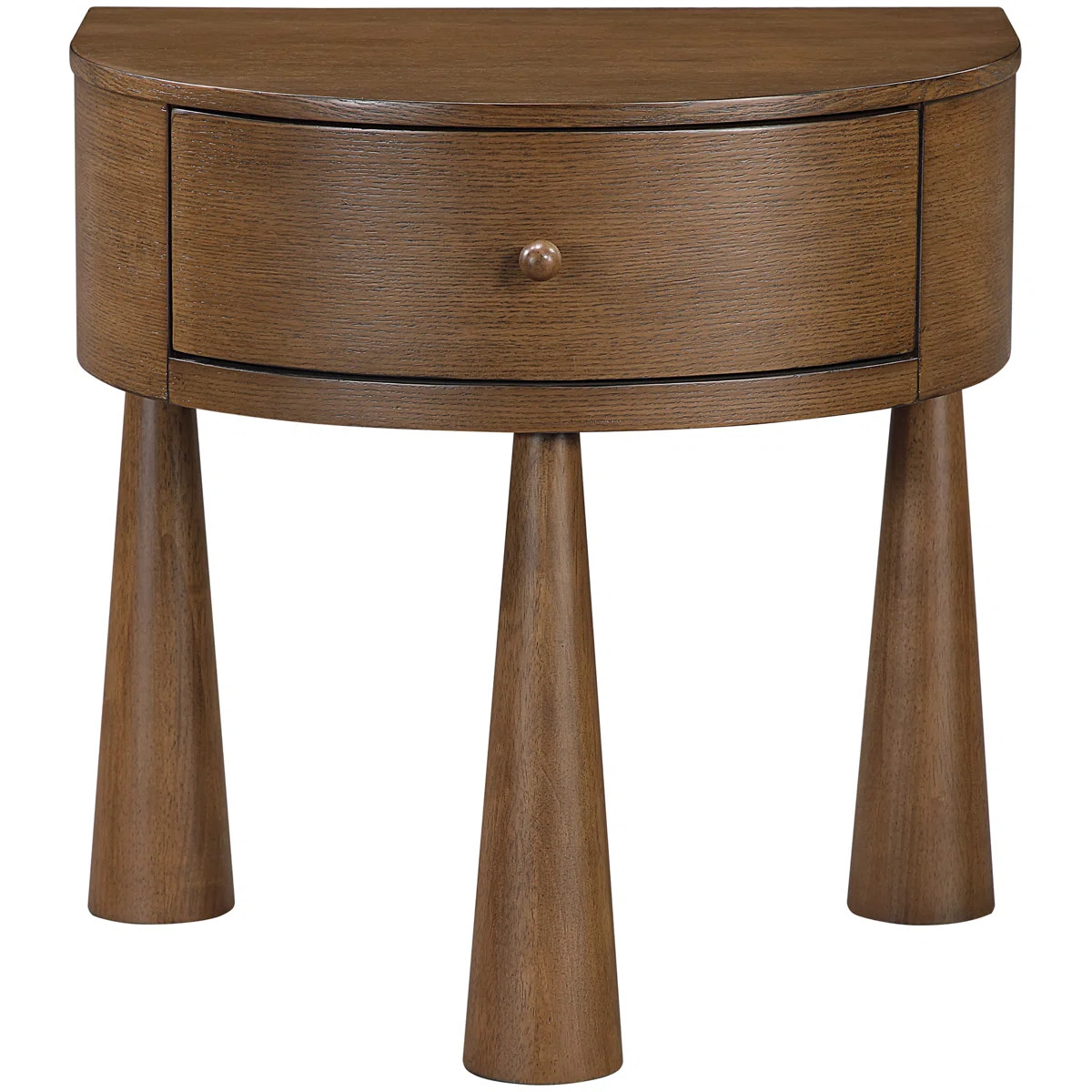 Oasis Acacia Veneer And Solid Wood Night Stand | Wayfair North America