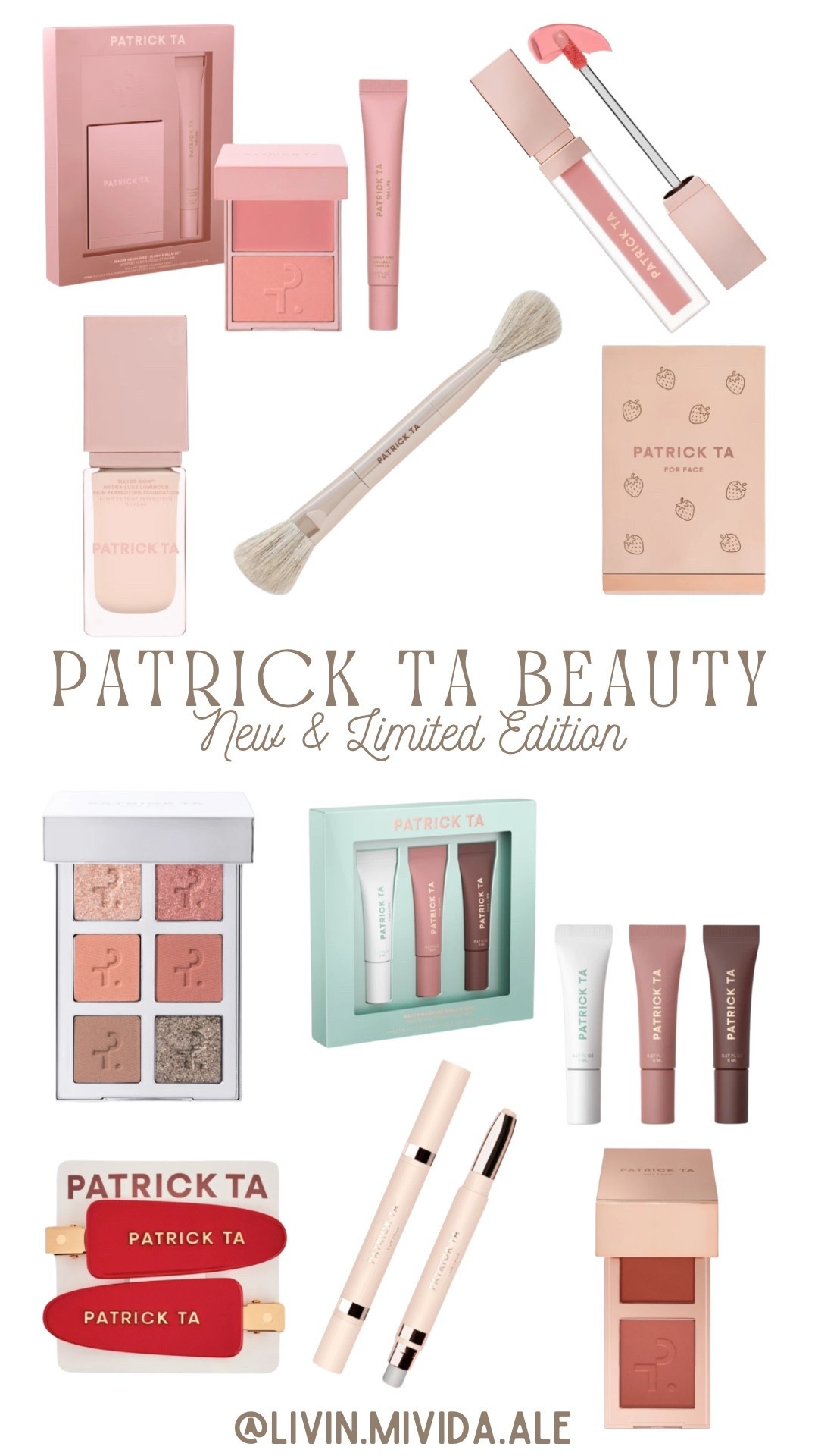 New & limited edition 💄

#patrickta #beautyessentials #makeup

#LTKBeauty #LTKSeasonal #LTKselfcare