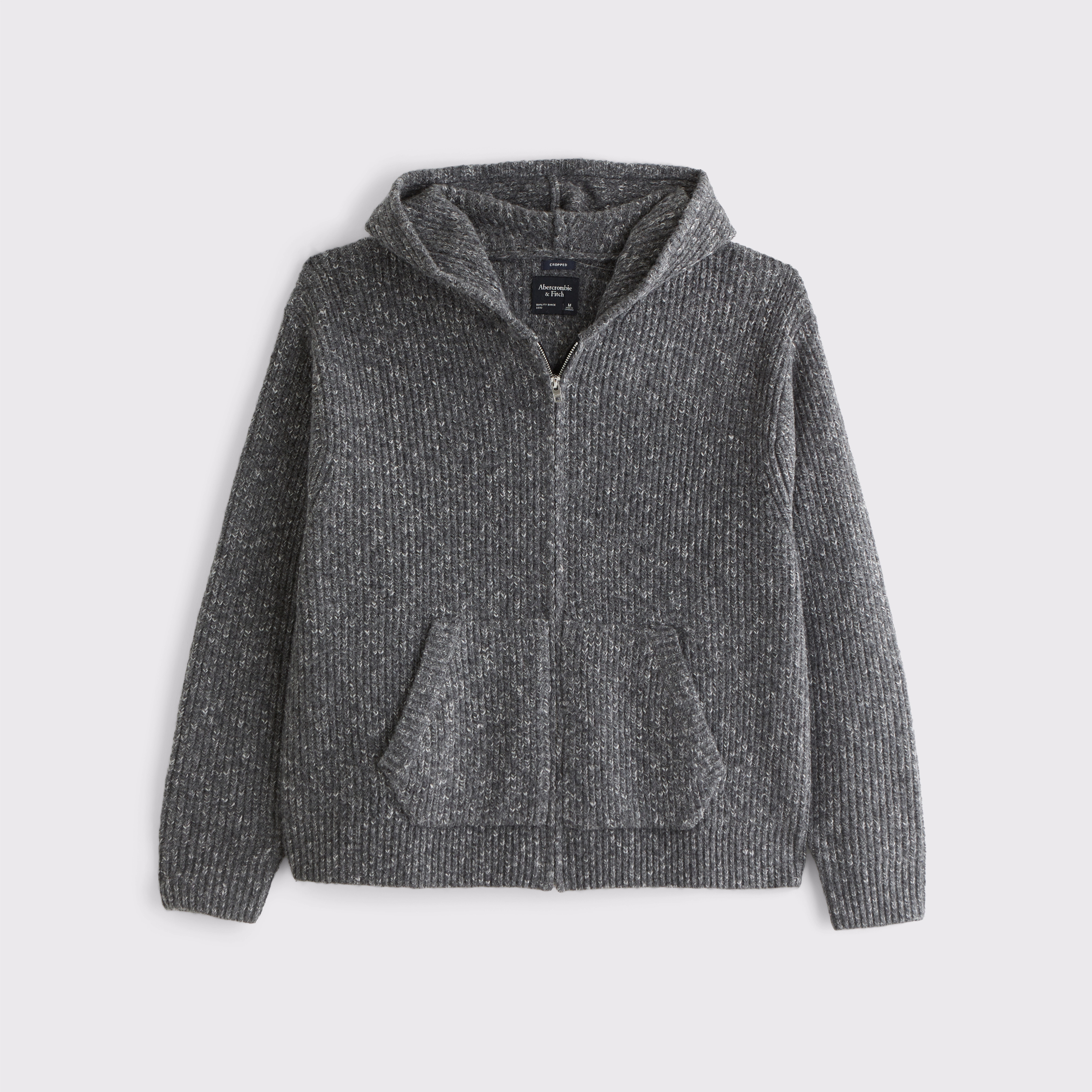 Full-Zip Hooded Sweater | Abercrombie & Fitch (US)