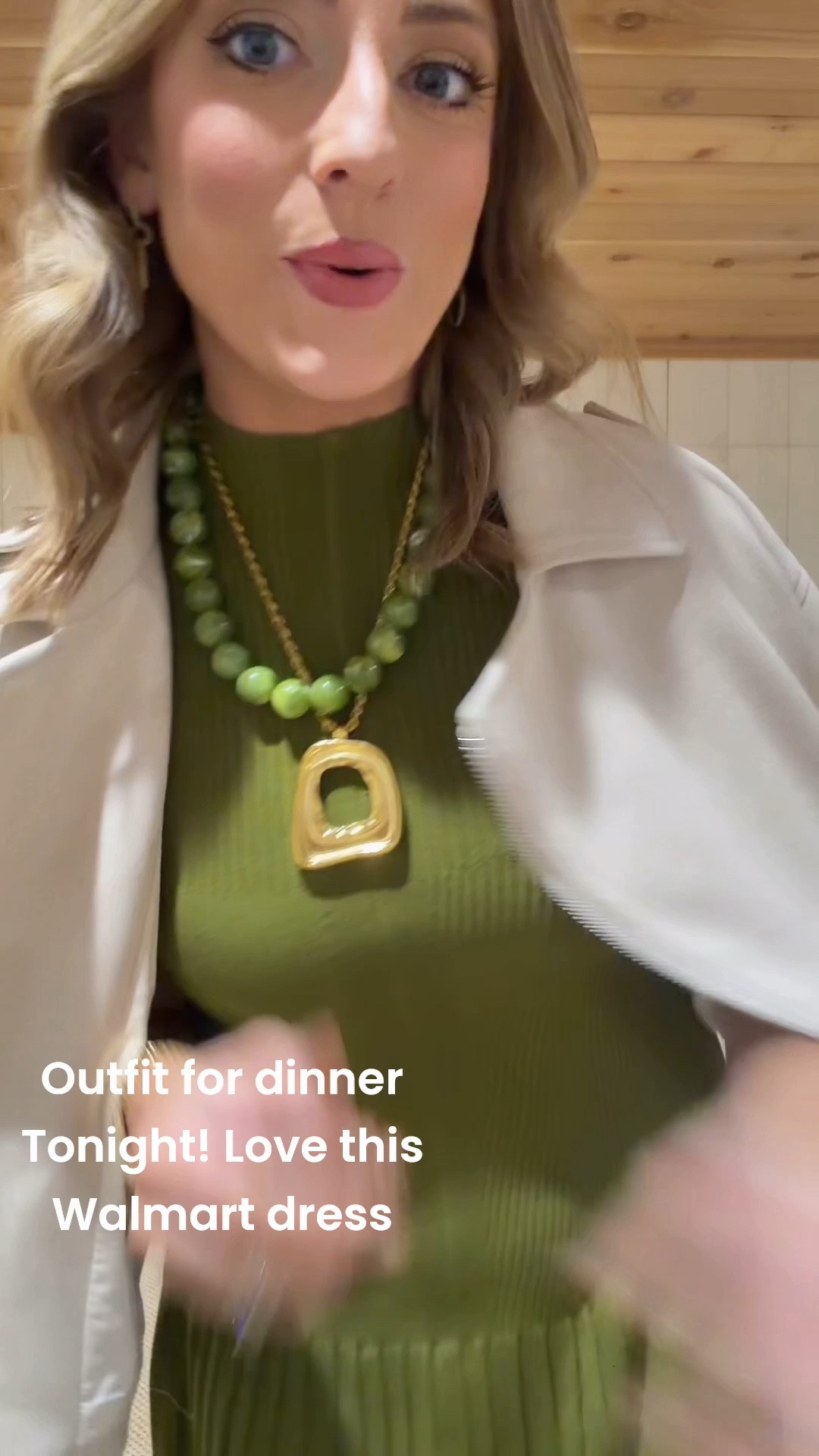 Dinner in Highlands tonight! 💚 I styled this Walmart dress with a cropped jacket, statement jewelry and boots, and I LOVE how it came together! This dress is such a good Walmart fashion find—the rich green color is gorgeous for fall, and it’s one of those pieces that can easily be dressed up or down. Such a pretty and affordable fall dinner outfit! 🍂🤎

#WalmartFashion #WalmartFinds #WalmartStyle #WalmartDress #FallDress #FallFashion #DinnerOutfit #HighlandsNC #AffordableFashion #WalmartNewArrivals

#LTKootd #LTKPetite