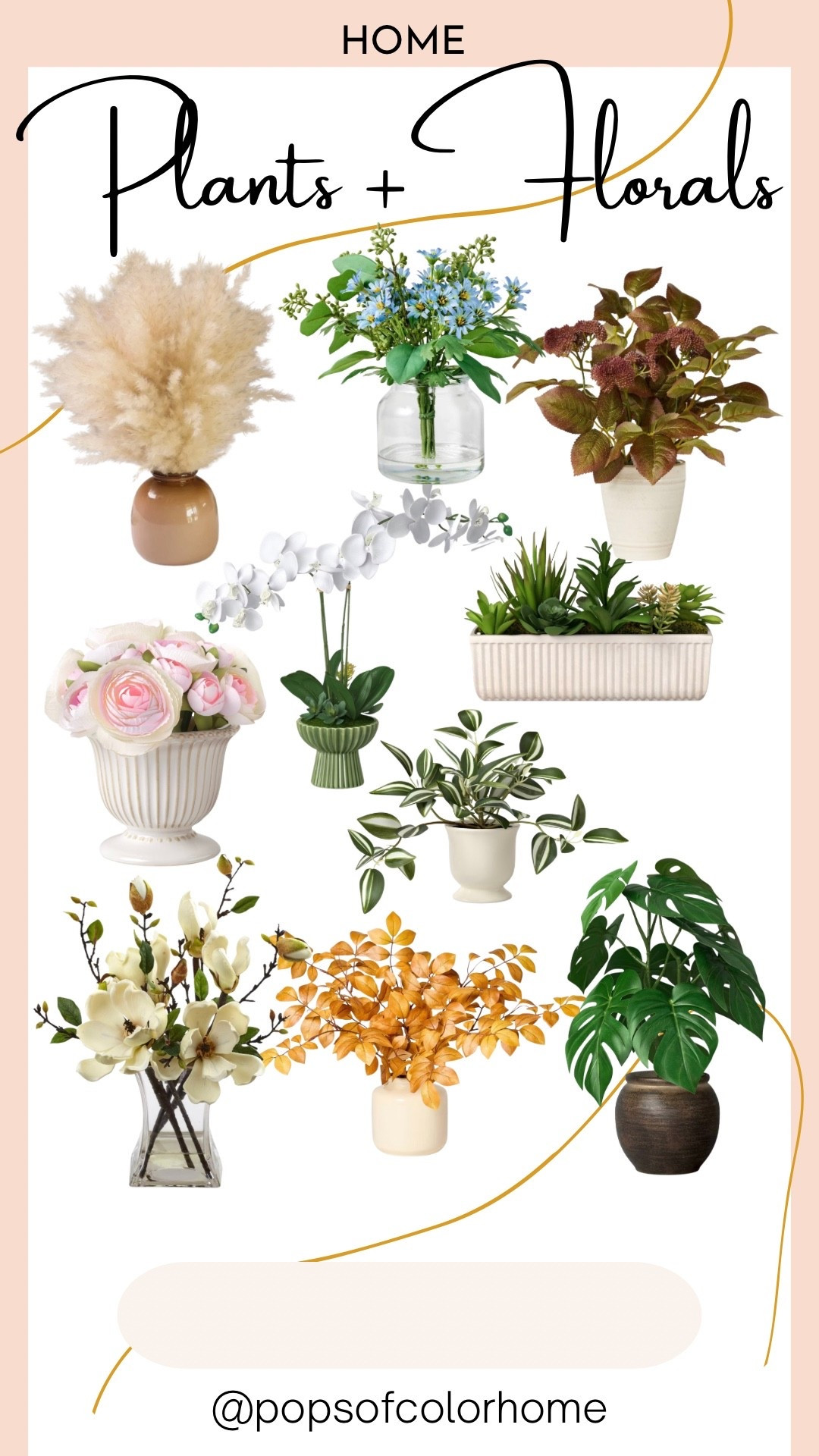 Plant and florals perfect for the end of summer and transition to fall

#LTKHome #LTKSaleAlert