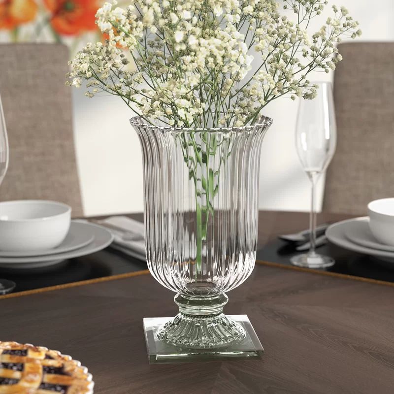 Charlton Home® German Fluted Table Vase | Wayfair North America