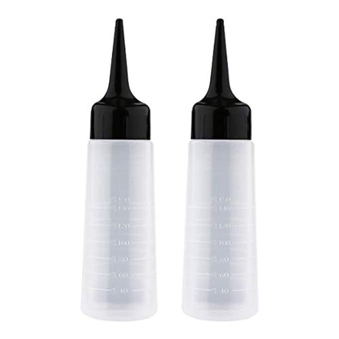 Hair Color Bottle Applicator, Yebeauty 2 Pack Applicator Bottle for Hair 150ml/5 Ounce Hair Color... | Amazon (US)