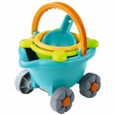 HABA Sand Bucket Scooter - 4 Piece Nesting Beach Toy Set for Toddlers | Target