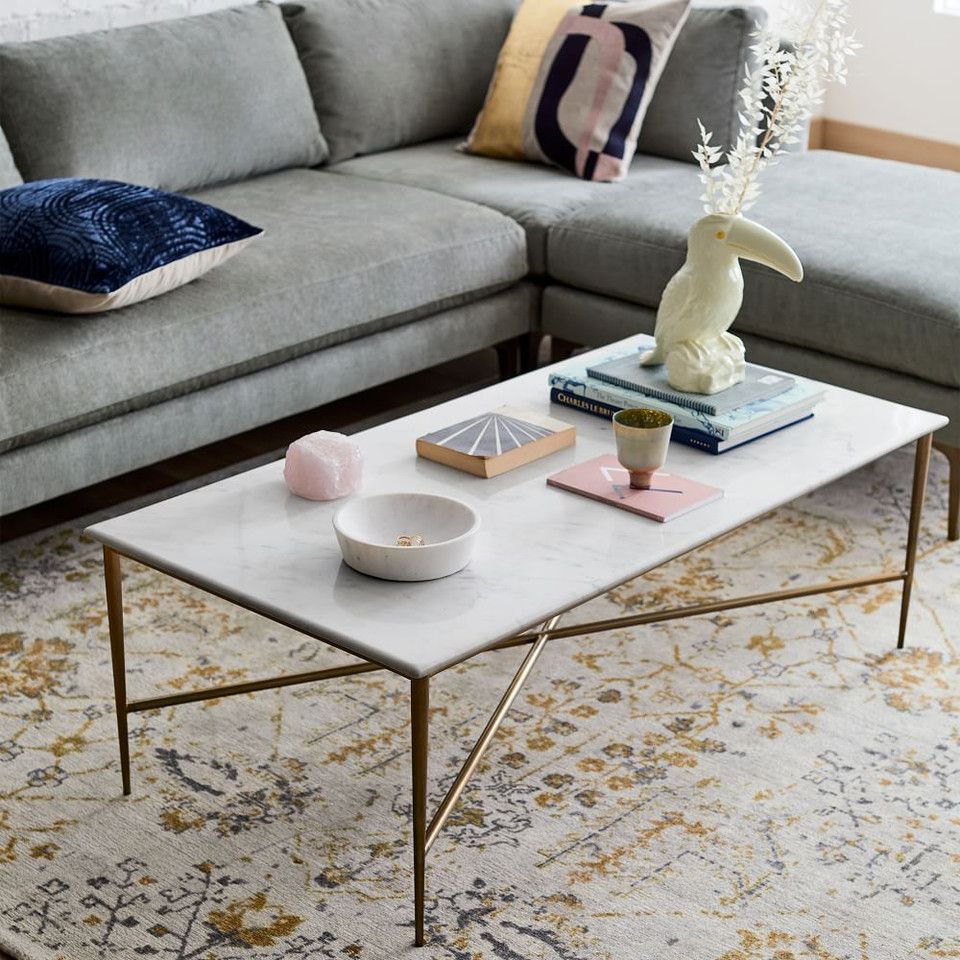 Neve Marble Coffee Table | West Elm (UK)