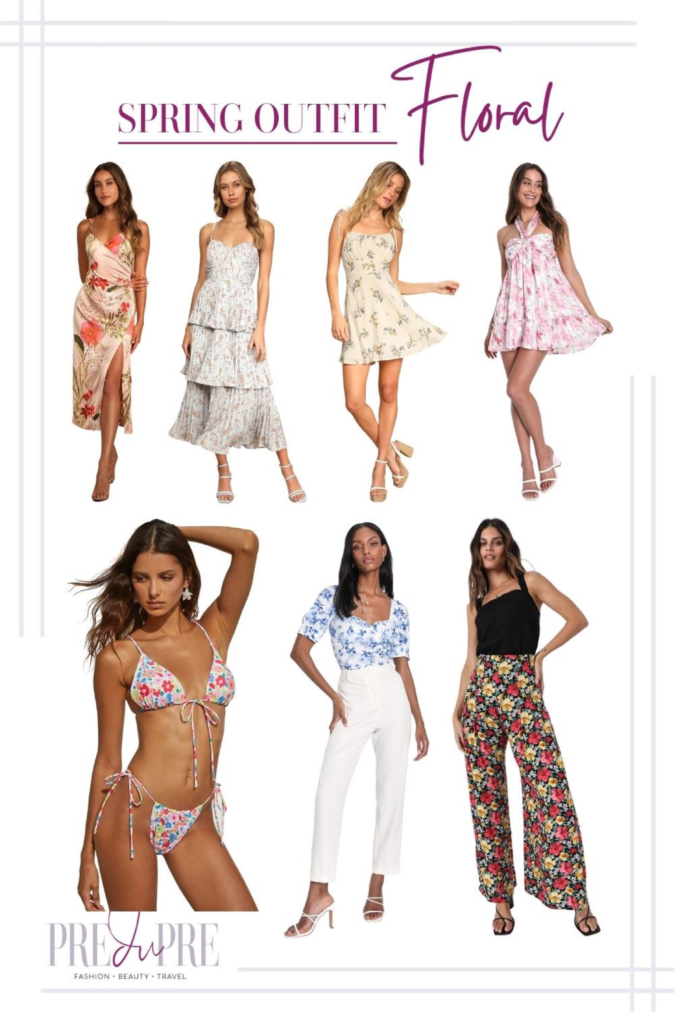 Spring is here! Unsure how to dress for the season? Here are some outfit inspiration to dress for the warmer weather with some changes in print, color, and length.

spring outfit, spring look, spring trends, spring, outfit ideas, outfit, ootd, casual outfit, date outfit, dress, bikini, top, pants

#LTKFind #LTKstyletip #LTKSeasonal