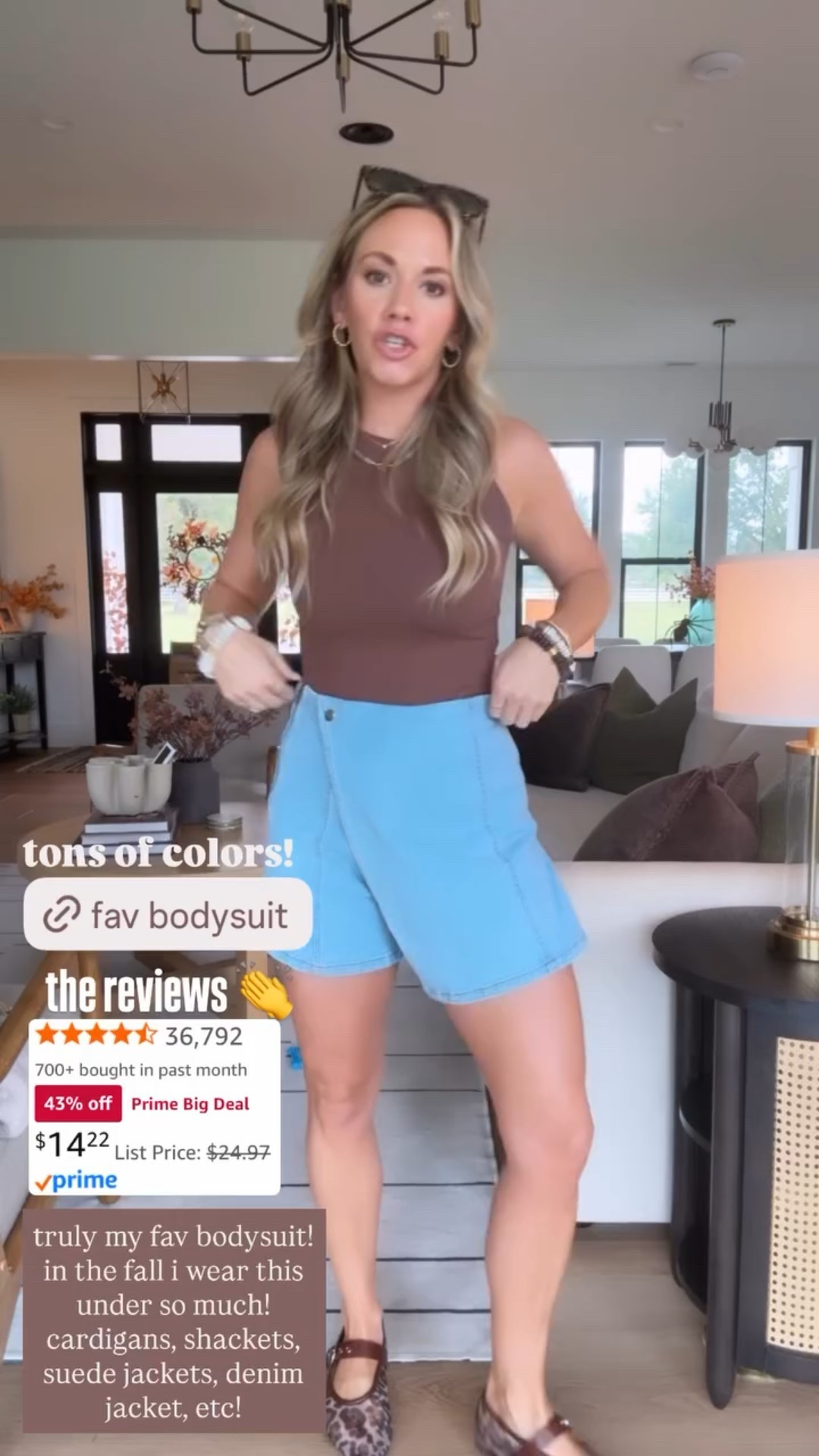 truly my fav bodysuit! in the fall i wear this under so much! On sale with Amazon prime big deal days￼

#LTKSaleAlert #LTKStyleTip