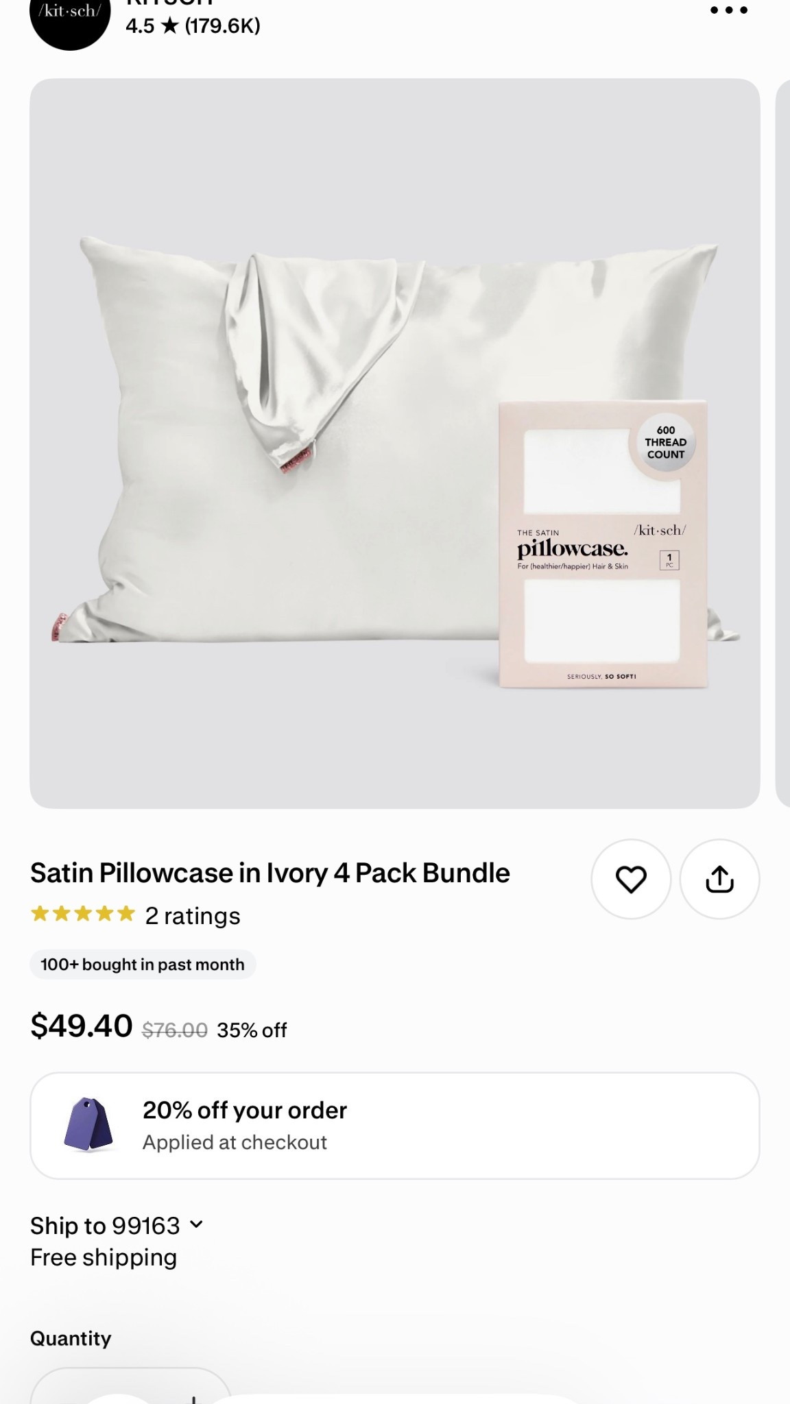 My favorite pillowcases I keep coming back too right now they are on sale!!☁️

#LTKselfcare #LTKSaleAlert #LTKdayinmylife