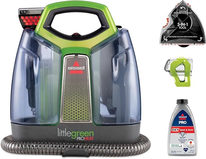 Bissell Little Green ProHeat Portable Carpet Cleaner, 2513G | Amazon (US)