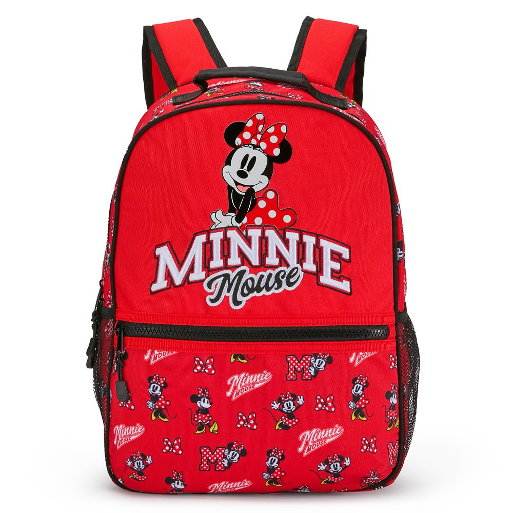 Minnie Mouse Collegiate Backpack – Personalized | Disney Store