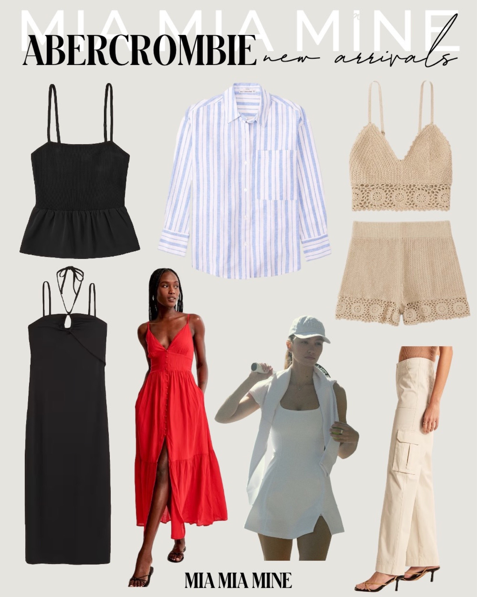 Abercrombie new arrivals on sale
Abercrombie summer outfits on sale
Abercrombie crochet shorts
Abercrombie vacation dresses 
Tennis dress 


#LTKsalealert #LTKunder100 #LTKstyletip