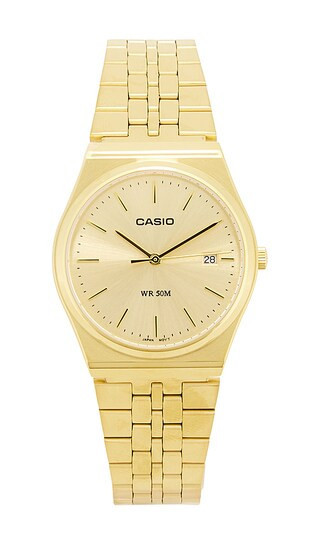 Casio MTPB145 Series Watch in Metallic Gold. | Revolve Clothing (Global)