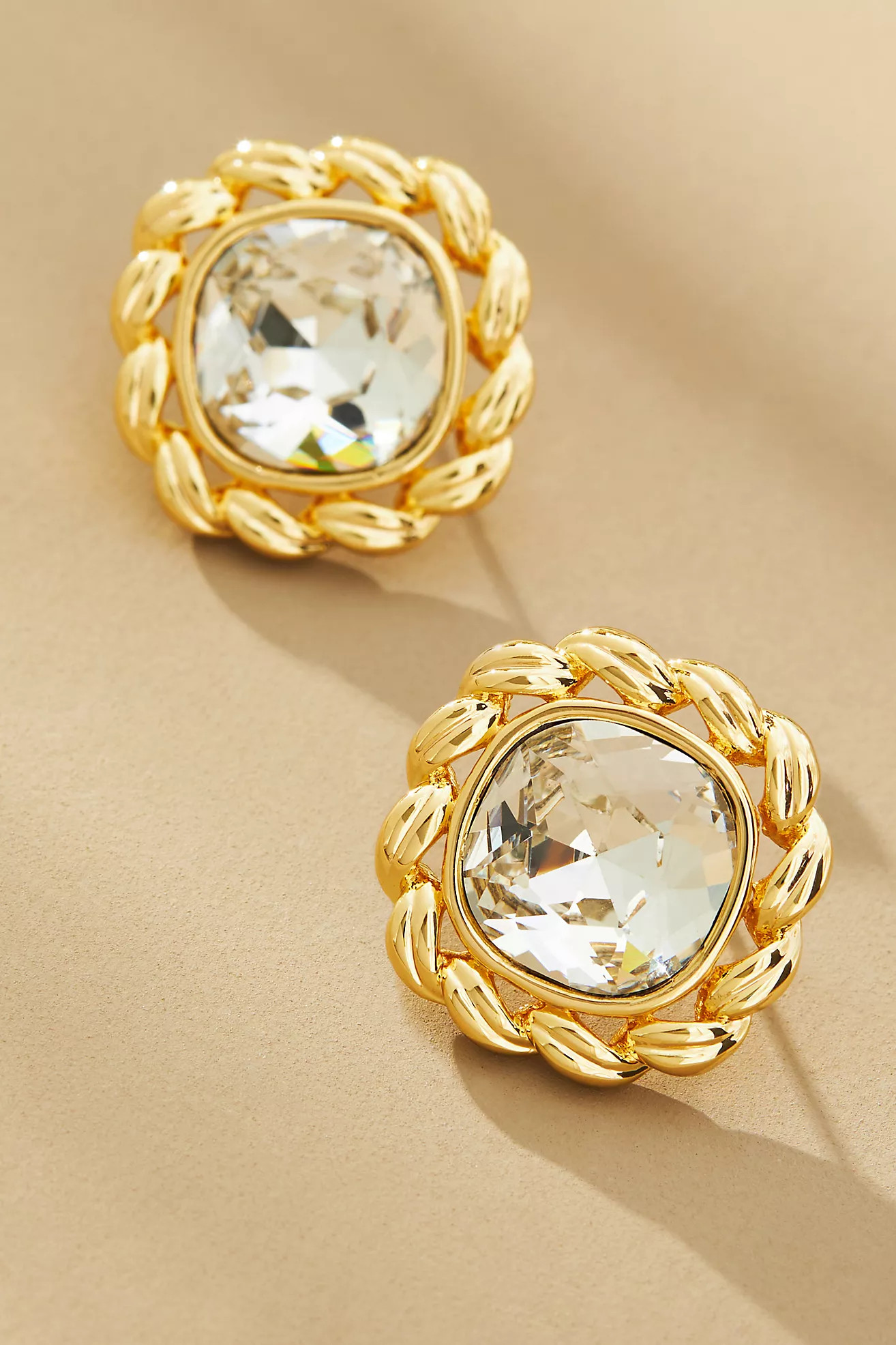 Nautical Crystal Post Earrings | Anthropologie (US)