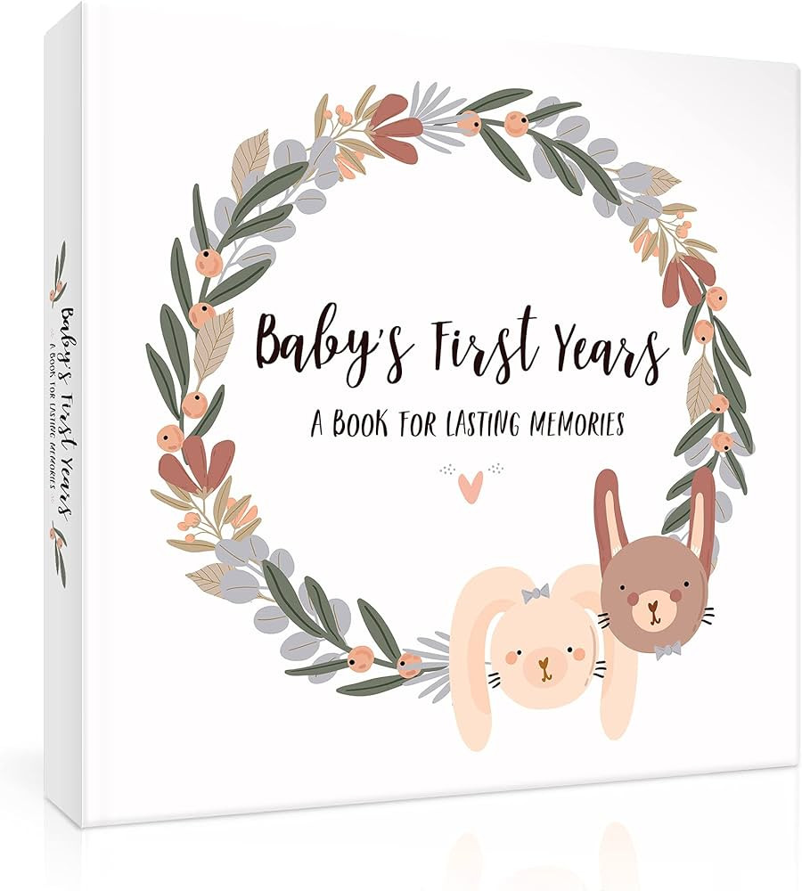 Keepsake Baby Memory Book for Boys and Girls – Timeless First 5 Year Gender Neutral Journal Scr... | Amazon (US)