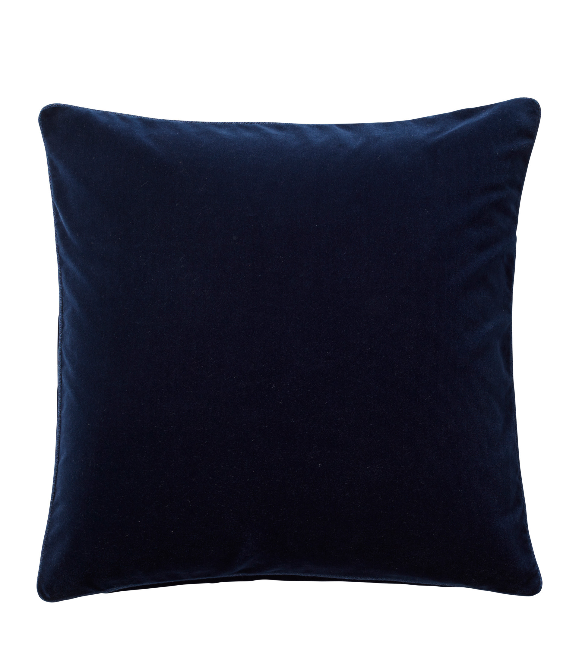 Large Plain Velvet Pillow Cover - Air Force Blue | OKA US